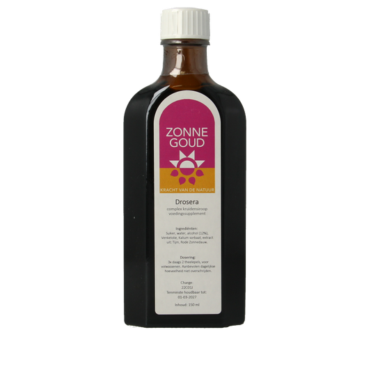 Zonnegoud Drosera siroop 150 Milliliter