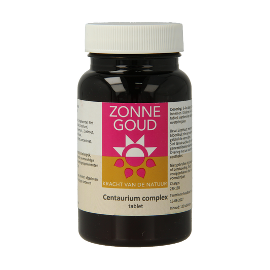 Zonnegoud Centaurium complex 120 Tabletten