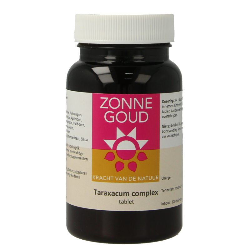 Zonnegoud Taraxacum complex 120 Tabletten