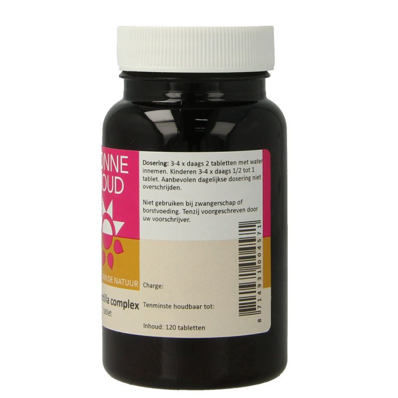 Zonnegoud Tormentilla complex 120 Tabletten