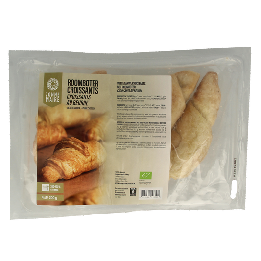Zonnemaire Op=Op Croissant roomboter bio 4.00 Stuks