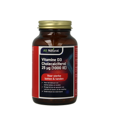 All Natural Vitamine D3 25mcg 300 Capsules