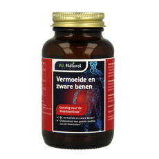All Natural Vermoeide en zware benen 60.00 Vegetarische capsules
