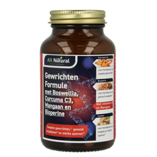 All Natural Gewrichten formule 84.00 Vegetarische capsules