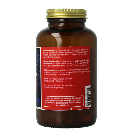 All Natural Omega 3 3000mg zuivere visolie 100.00 Capsules