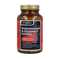 All Natural Groenlipmossel & collageen II formule 60.00 Tabletten