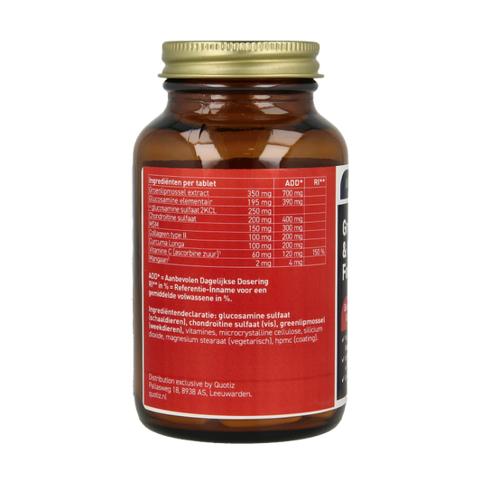 All Natural Groenlipmossel & collageen II formule 60 Tabletten