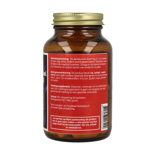 All Natural Groenlipmossel & collageen II formule 60.00 Tabletten