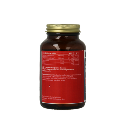 All Natural Calcium magnesium boron zink 90.00 Tabletten