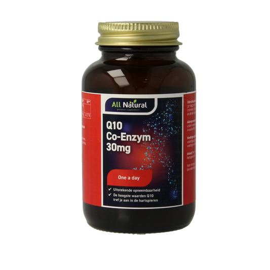 All Natural Q10 co enzym 30mg 60 Capsules