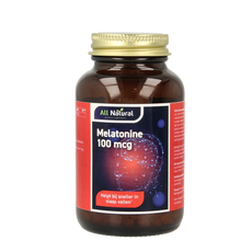 All Natural Melatonine 100mcg 500 Tabletten