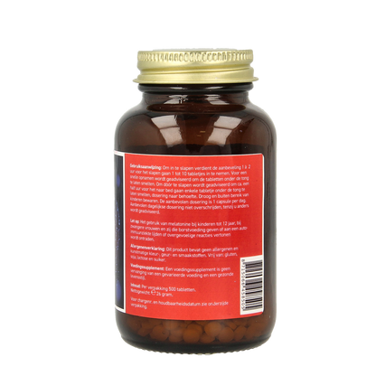 All Natural Melatonine 100mcg 500.00 Tabletten