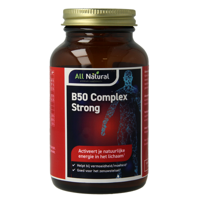 All Natural Vitamine B50 complex 60.00 Capsules