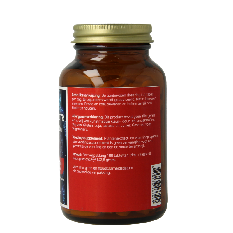 All Natural Vitamine C 1000 met bioflavonoiden & rozenbottel 100 Tabletten