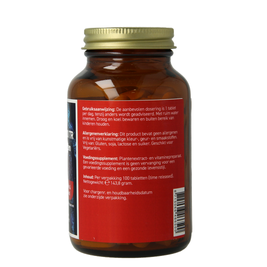 All Natural Vitamine C 1000 met bioflavonoiden & rozenbottel 100 Tabletten