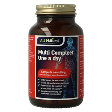 All Natural Multi compleet one a day 100 Tabletten