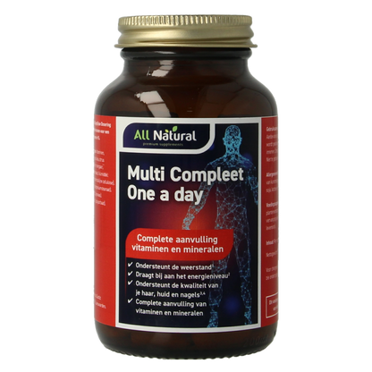 All Natural Multi compleet one a day 100.00 Tabletten