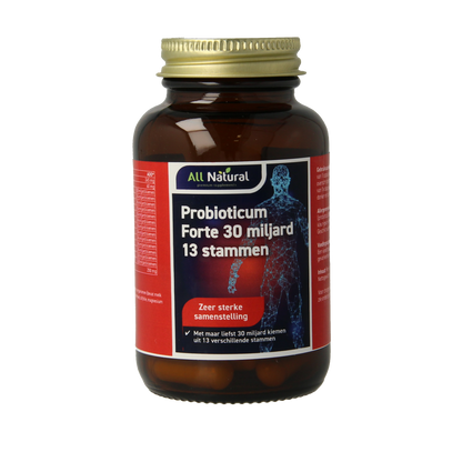 All Natural Pro bioticum forte 30.00 Capsules