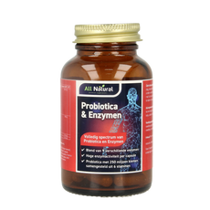 All Natural Probiotica & enzymen 60.00 Vegetarische capsules