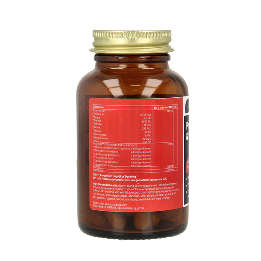 All Natural Probiotica & enzymen 60 Vegetarische capsules