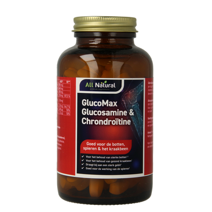 All Natural GlucoMax glucosamine & chondroitine 120.00 Tabletten