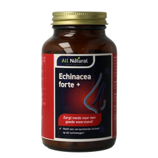 All Natural Echinacea forte plus cats claw 120.00 Vegetarische capsules