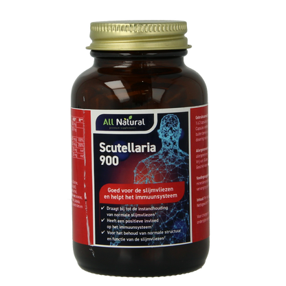 All Natural Scutellaria 60.00 Capsules