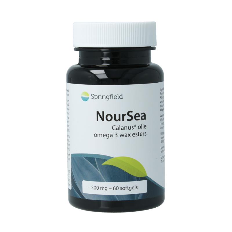 Springfield NourSea calanusolie omega 3 wax esters 60 Softgels
