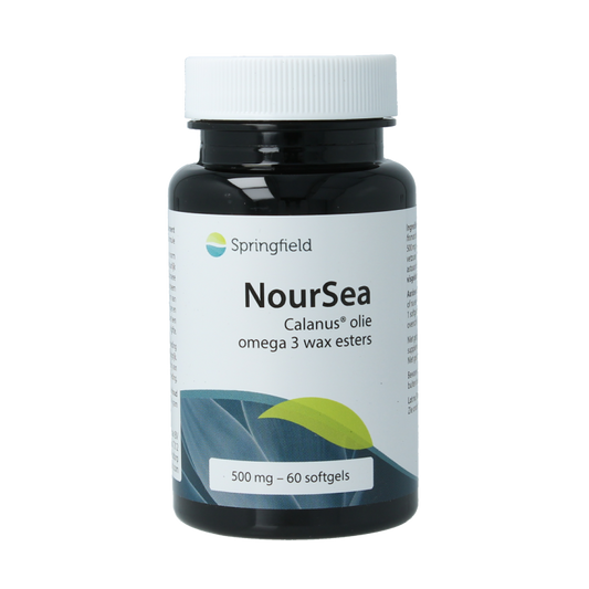 Springfield NourSea calanusolie omega 3 wax esters 60 Softgels