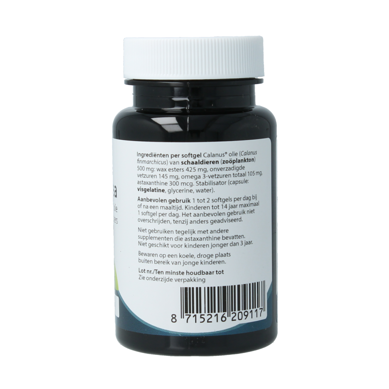 Springfield NourSea calanusolie omega 3 wax esters 60 Softgels