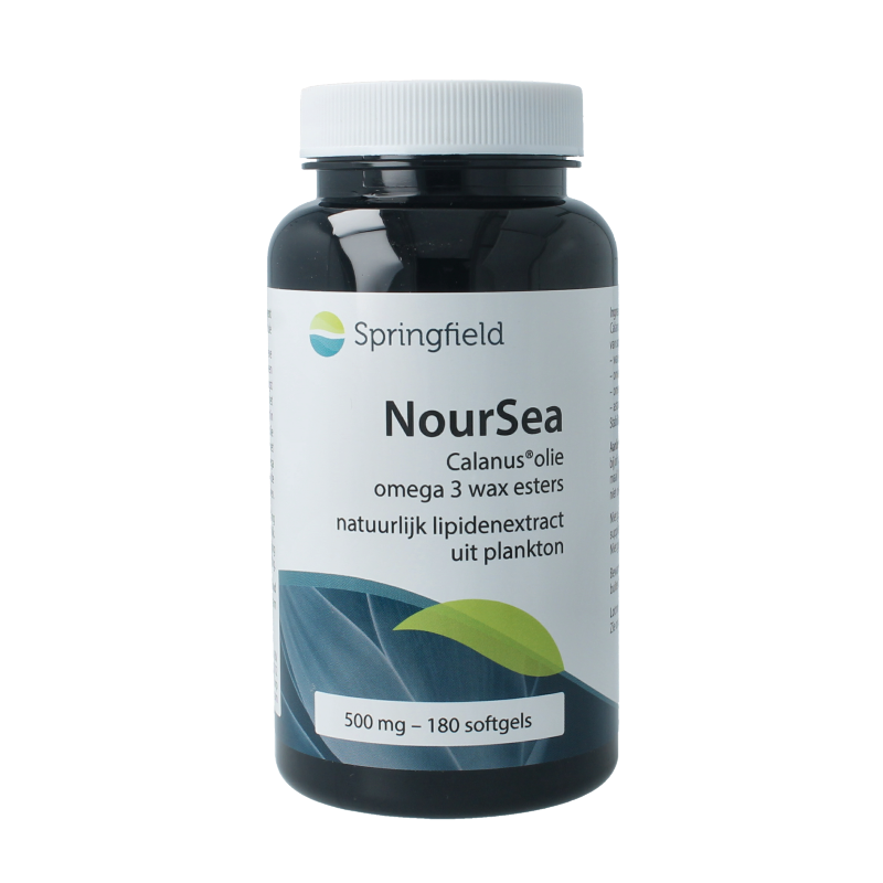 Springfield NourSea calanusolie omega 3 wax esters 180 Softgels