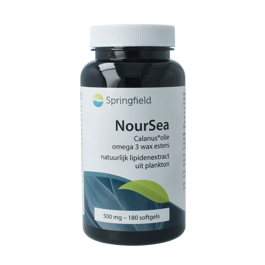 Springfield NourSea calanusolie omega 3 wax esters 180 Softgels