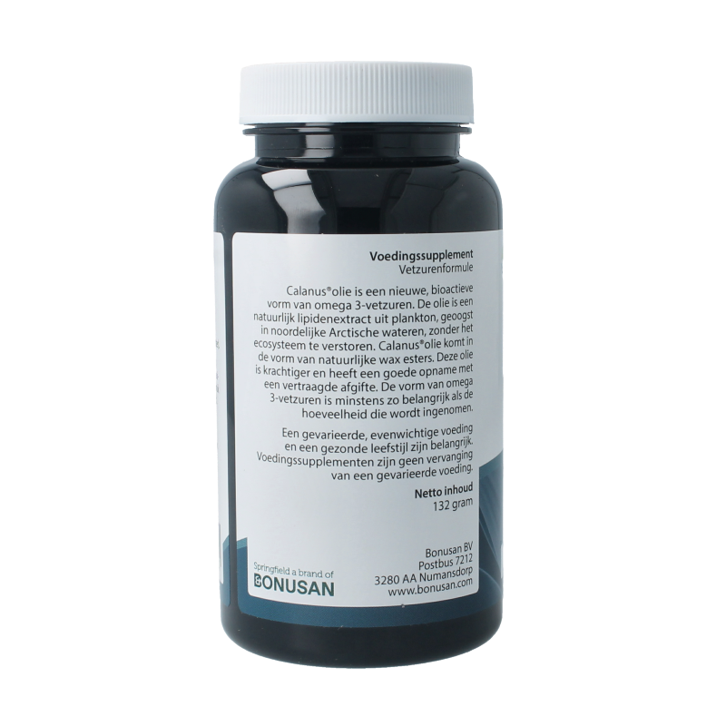 Springfield NourSea calanusolie omega 3 wax esters 180 Softgels