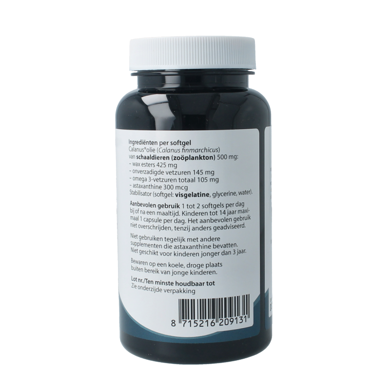 Springfield NourSea calanusolie omega 3 wax esters 180 Softgels