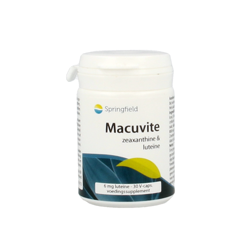 Springfield Macuvite 30 Vegetarische capsules