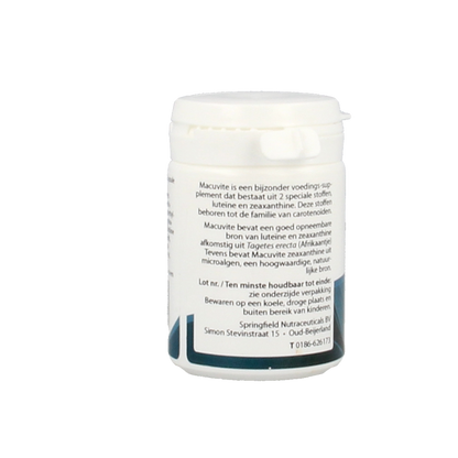 Springfield Macuvite 30 Vegetarische capsules