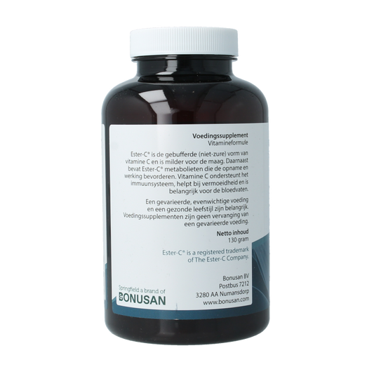 Springfield Ester-C gebufferde vitamine C 180 Vegetarische capsules