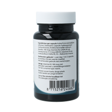 Springfield MenaQ7 Forte vitamine K2 180 mcg 60 Vegetarische capsules