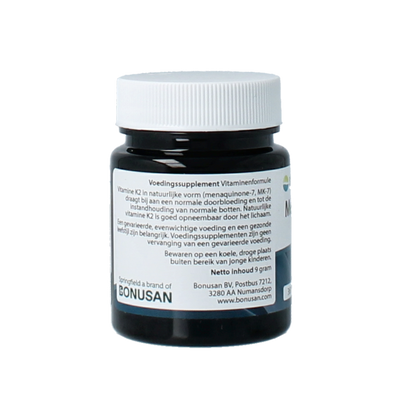 Springfield MenaQ7-360 vitamine K2 360 mcg 30.00 Vegetarische capsules
