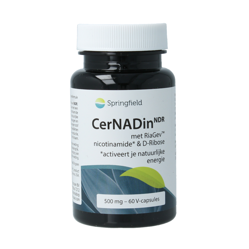 Springfield CerNADin met RiaGev™ 500mg 60 Vegetarische capsules