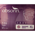 Absorin Comfort t-fit night maat XL 15 Stuks