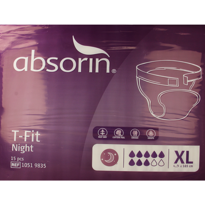 Absorin Comfort t-fit night maat XL 15.00 Stuks