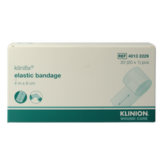 Klinifix Hydrofiel windsel 4m x 8cm 20 Stuks