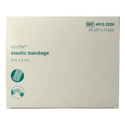 Klinifix Hydrofiel windsel 4m x 8cm 20.00 Stuks