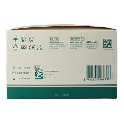 Klinifix Hydrofiel windsel 4m x 8cm 20.00 Stuks