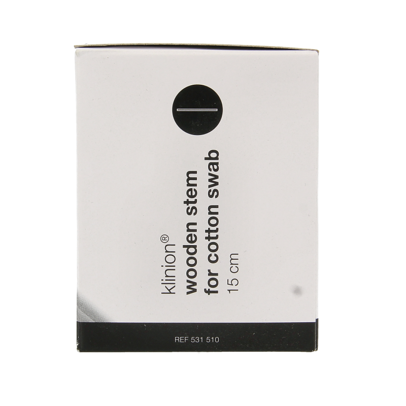 Medispo Wattendrager hout naakt 15cm 1000 Stuks