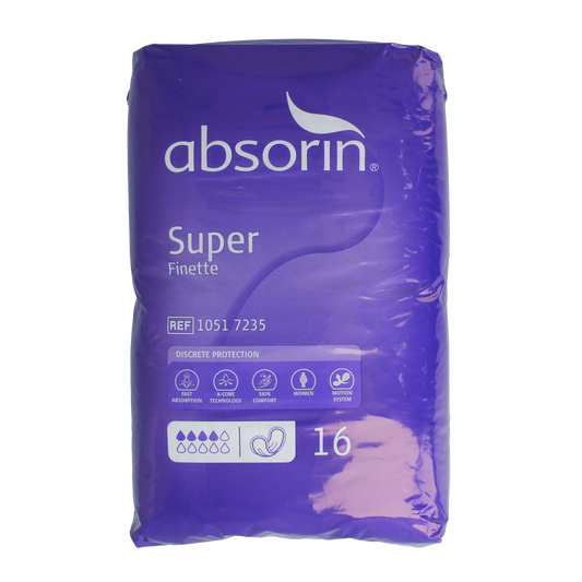 Absorin Comfort finette super 16.00 Stuks