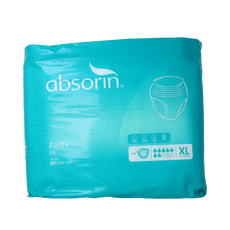 Absorin Comfort pants fit maat XL  14.00 Stuks