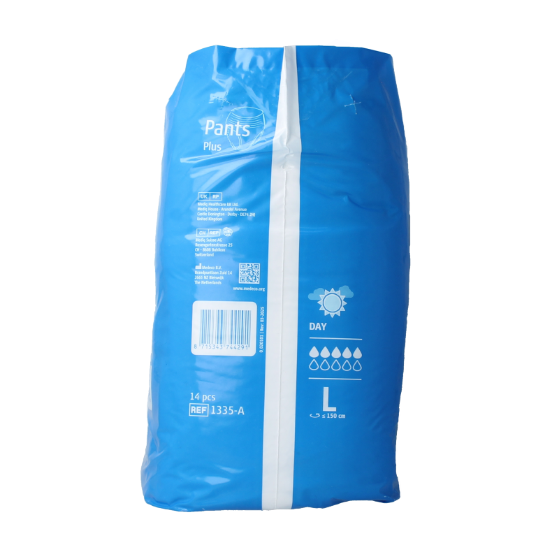 Absorin Pants plus L 14 Stuks