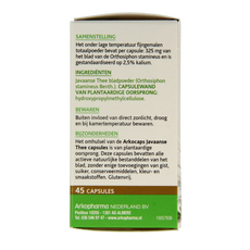 Arkocaps Javaanse thee 45.00 Capsules